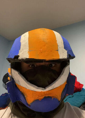very first cosplay (halo odst)